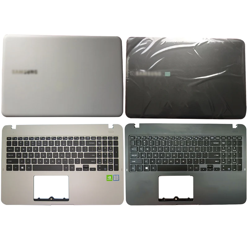 

For Samsung NP350XAA NP35X0AA NP351XAA NP340XA NP550XAA NP500R5H Laptop case LCD Back Cover/Palmrest Upper Case White Gray