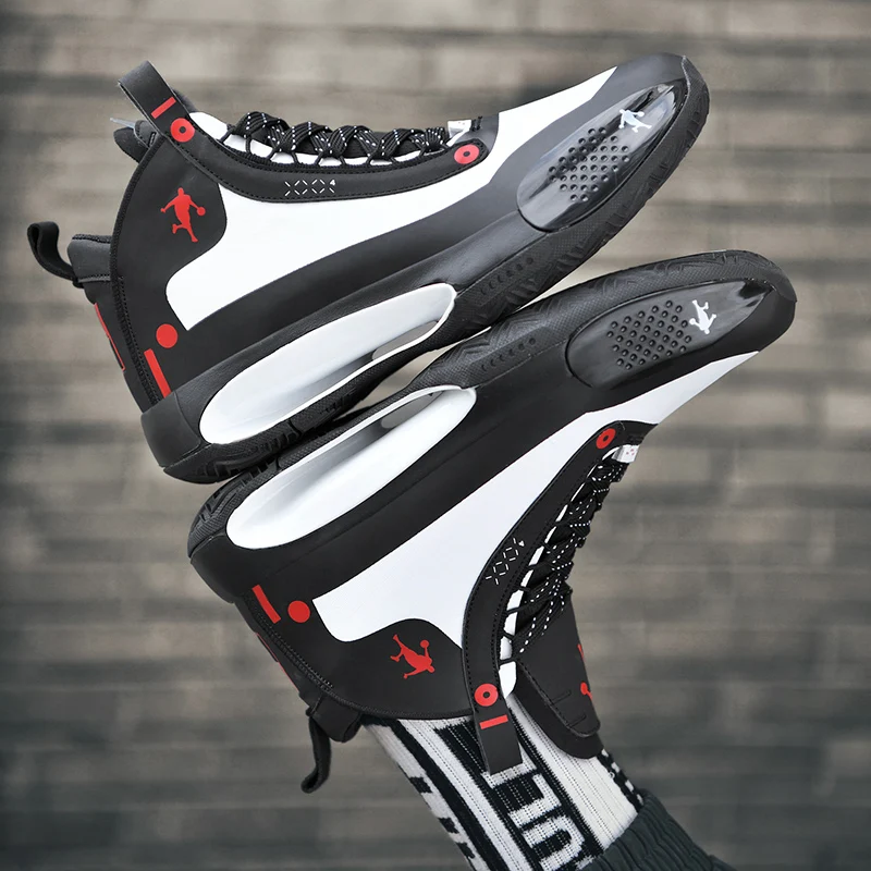 2022 New Men Basketball Shoes High Quality Fashion Sneakers Men Comfortable Breathable Non-slip Sport Shoes Casual Jogging Shoes