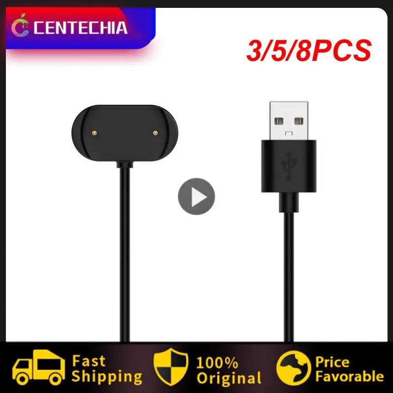 

3/5/8PCS Smart Watch Charging Adapter Ease Of Use High Quality Magnetic Charging Stand Easy To Charge Durable And Reliable