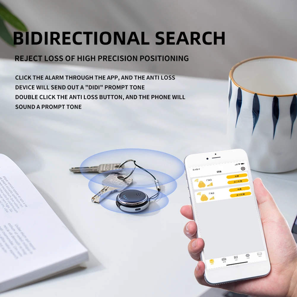 

Smart Portable W8 Mini Tracking Device Bluetooth-compatible 4.0 Anti-lost Wireless Key Child Finder USB Pet Tracker Refuse lost