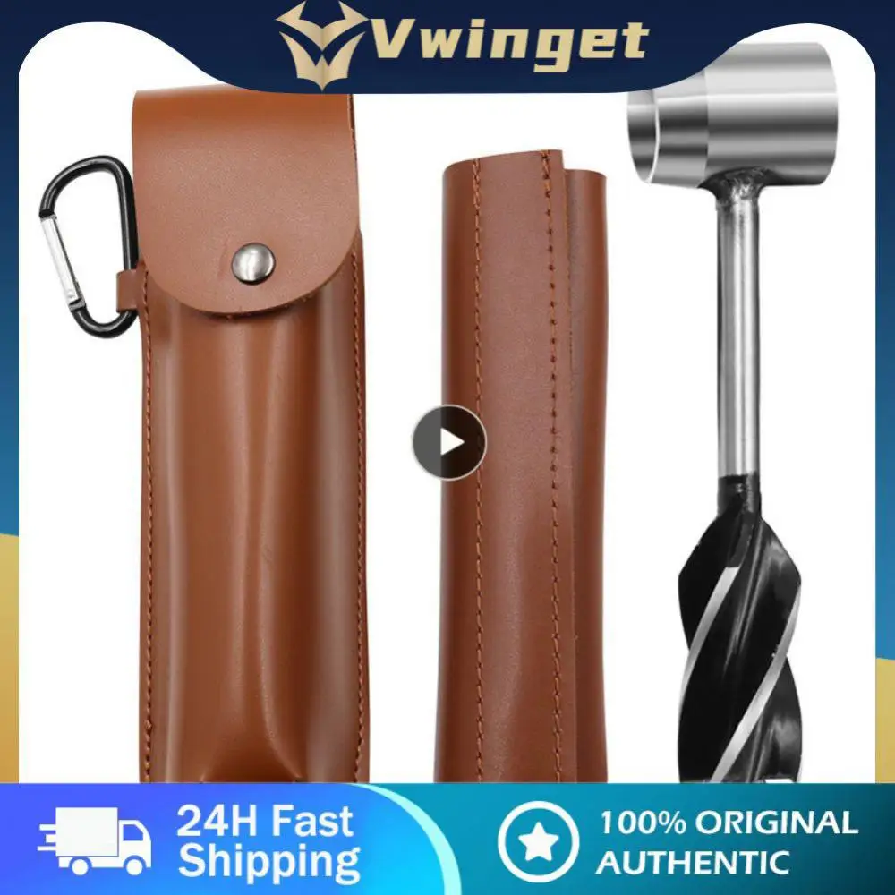 

26mm Eye Diameter Auger Drill Bits Handheld Durable Manual Auger Multifunctional Manual Bushcraft Accessories 38mm Eye Length