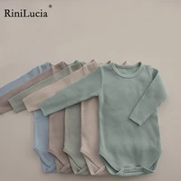 rinilucia baby girl rompers long sleeve romper jumpsuits summer one piece new fashion cotton newborn baby girl clothes