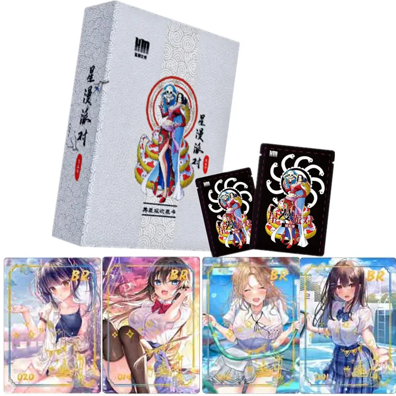 

2022 New Goddess Story Cards Collection Paper Borad Games Children Anime Peripheral Character Kid's Gift Playing Card Toy