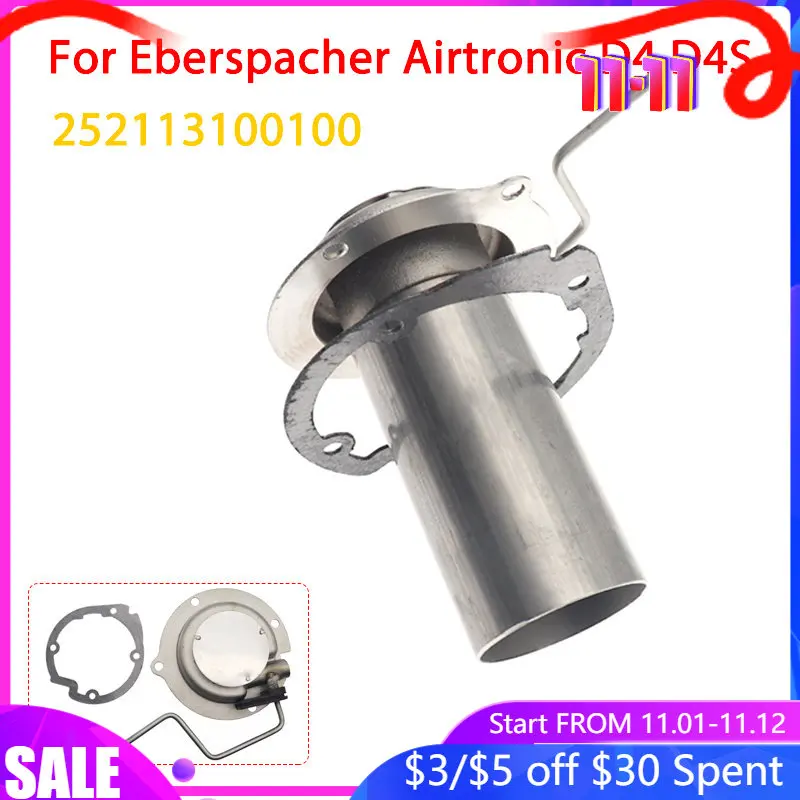 

Heater Burner 5KW For Eberspacher Airtronic D4 D4S combustion chamber free graphite+gasket 252113100100