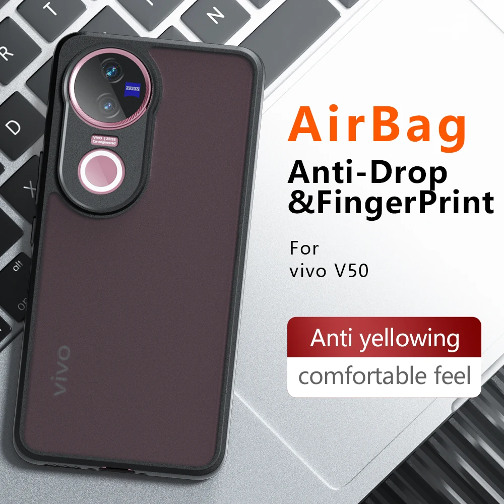 Чехол с подушкой безопасности Skin Sensation для Vivo V50 Mircropyle задняя крышка V40 Pro чехол