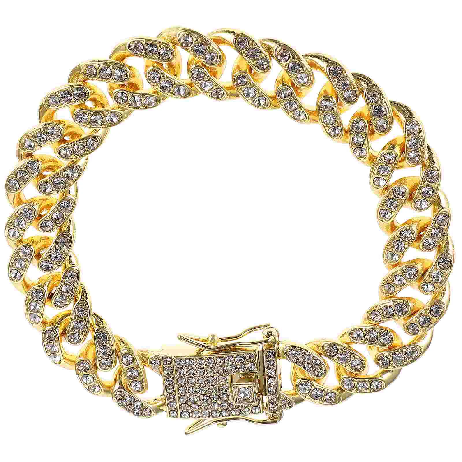 

Dog Chain Collar Pet Necklaceneck Gold Jewelry Collars Wedding Decor Puppy Dogs Choke Rhinestone Cat Outfits Chihuahua Yorkie