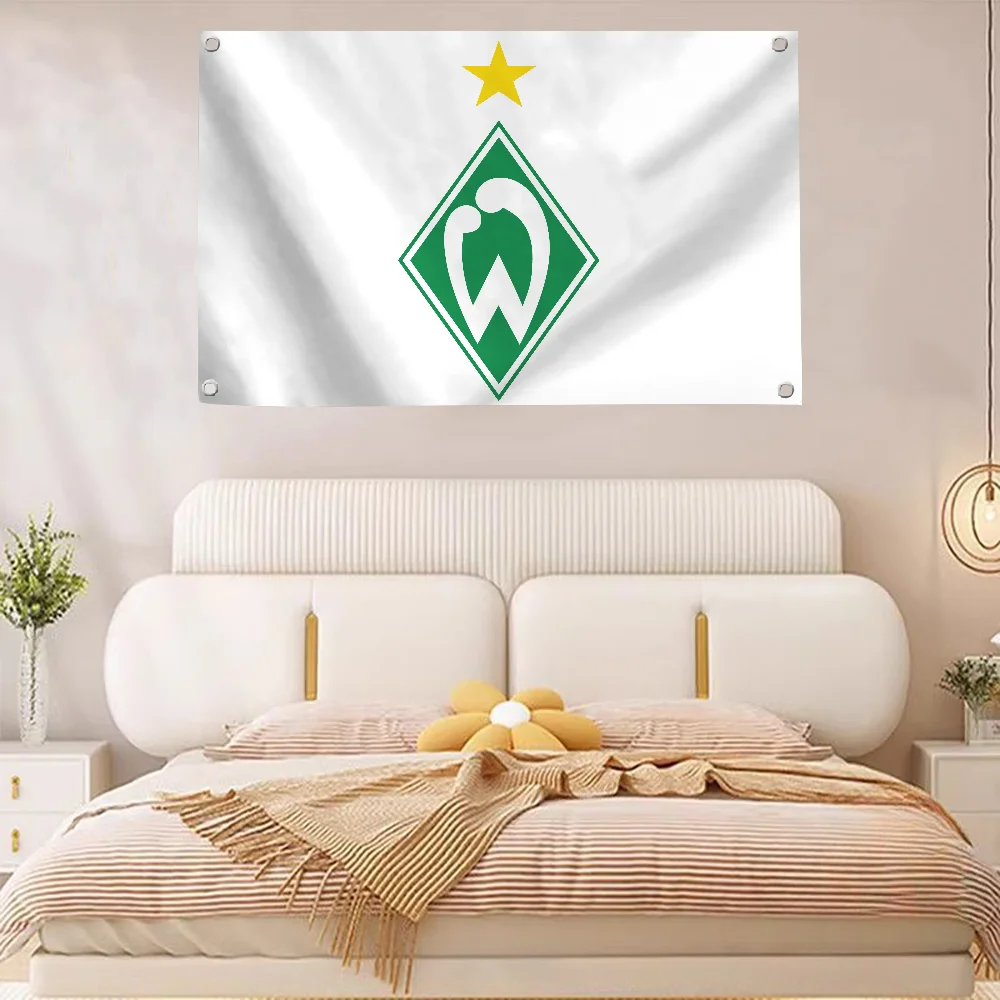Женский флаг гордости полиэстер Sportsverein Werder B-bremen fc баннер для комнат декоративный