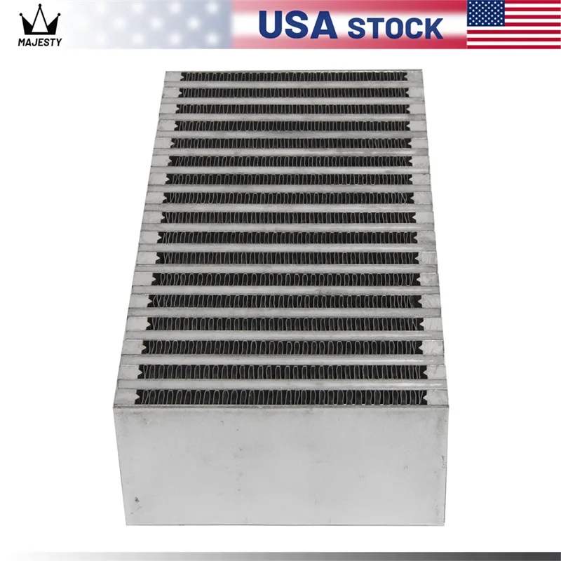 

Performance Universal Bar and Plate Designe DIY Air Intercooler Core Size 6"X 11.8"X3" 300x152x76mm Silver