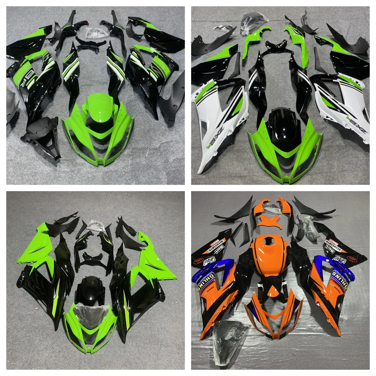 

Motorcycle Full Fairing Kit For Kawasaki Ninja 636 ZX6R ZX-6R ZX 6R 2013 2014 2015-2018 ABS Injection Bodywork Cowl Accessories