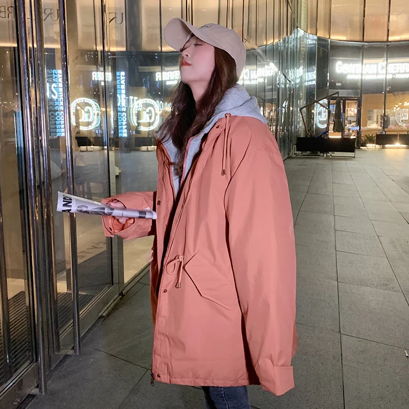 

Thickened bread jacket short down cotton padded jacket women's Korean loose autumn and winter jacket cotton padded jacket 2021