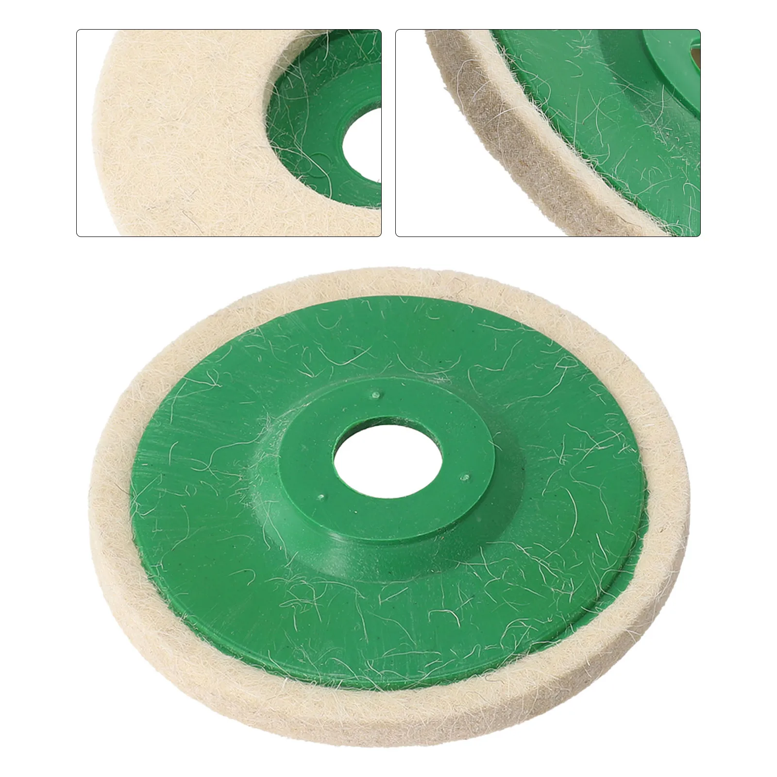 

1PC 5inch 125mm Wool Felt Disc Polishing Pad Buffing Grinding Wheel Abrasive Angle Grinder Rotary Tool Part Stone Metal Plastic