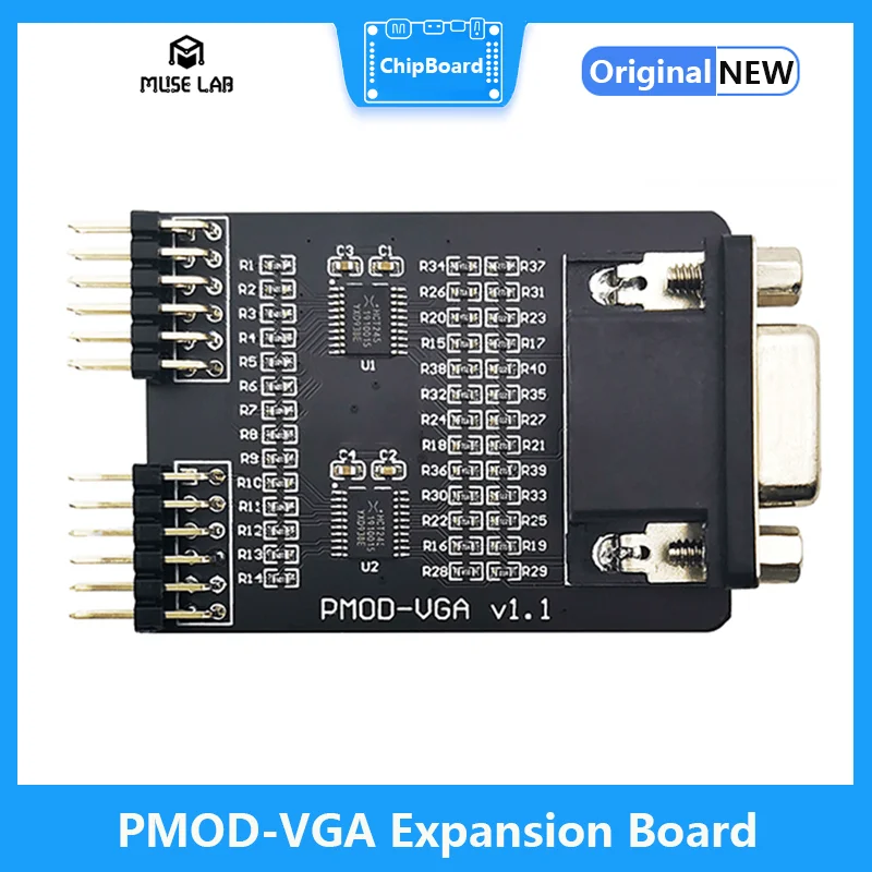 

PMOD-VGA Expansion Board iCESugar FPGA Expansion Module Standard PMOD Interface VGA Display Interface