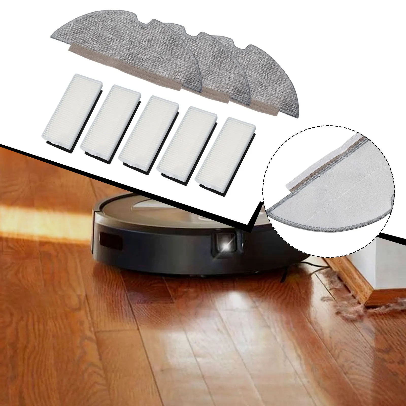 Eufy Robovac Hybridl35 Lr30 Набор Аксессуаров Для Повышенной Эффективности Уборки Отличные