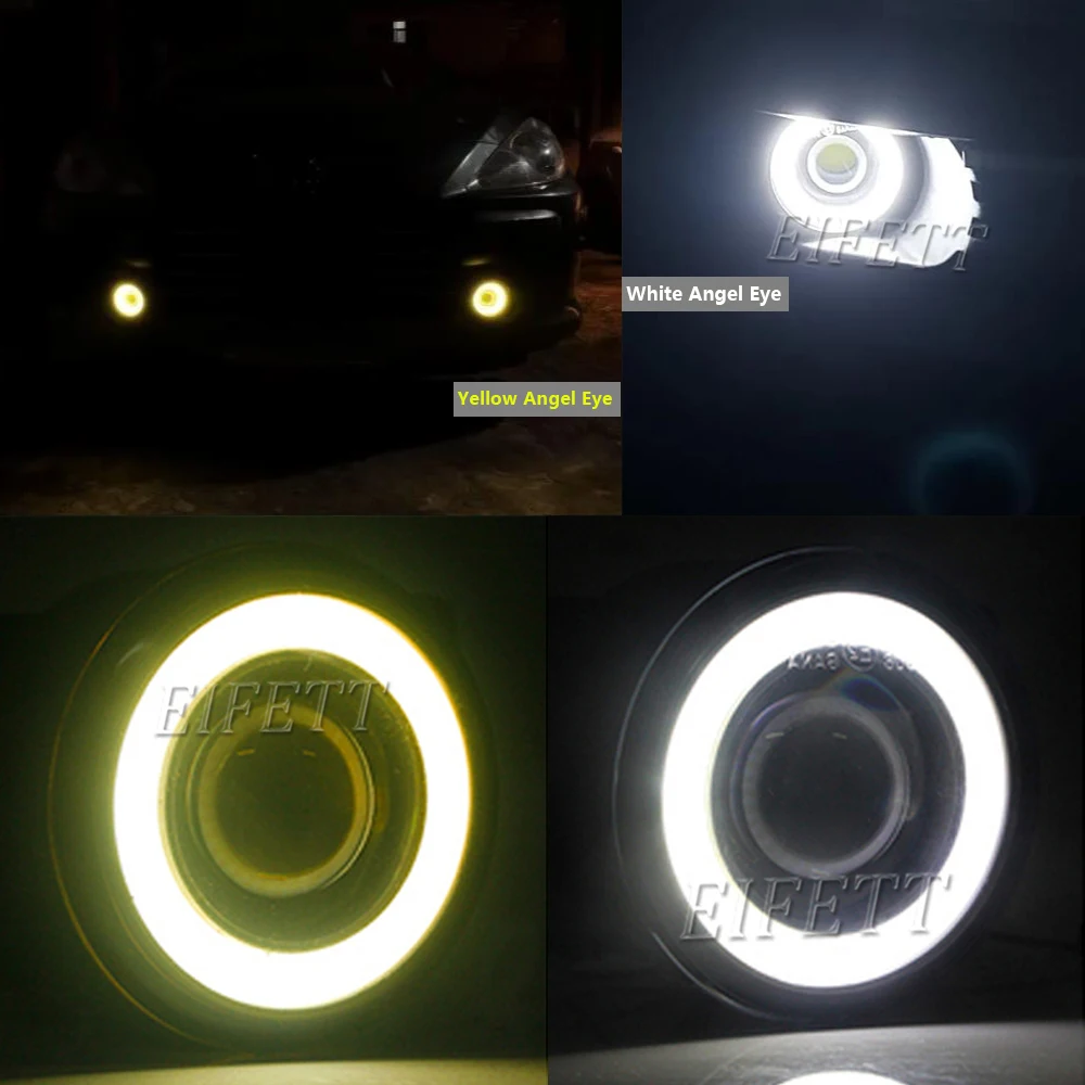 2 противотуманных фонаря ангельские глазки для Suzuki Swift 2005-2016 2017 2018 Авто