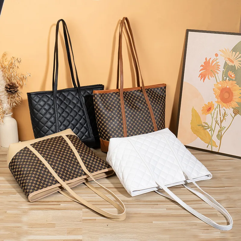 New Fashion Versatile Large Capacity Women's Handbag Small Design Tote Bag Shopping Travel Shoulder Bag