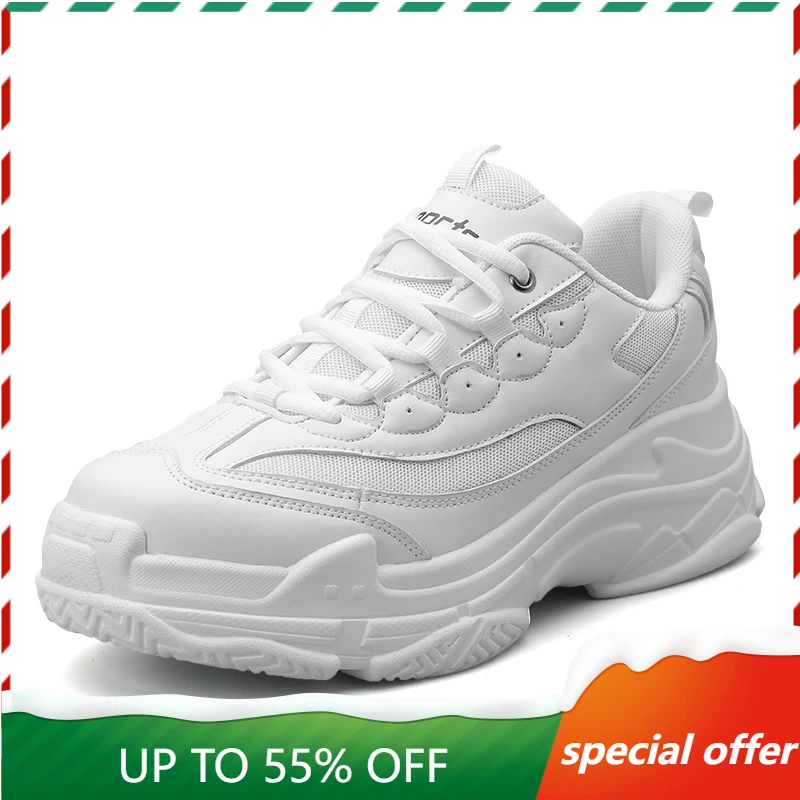

Mens Casual Shoes Adult Footwear Male Sneakers Men Comfortable Autumn Winter Sport Shoes White Unisex Shoes Size 45