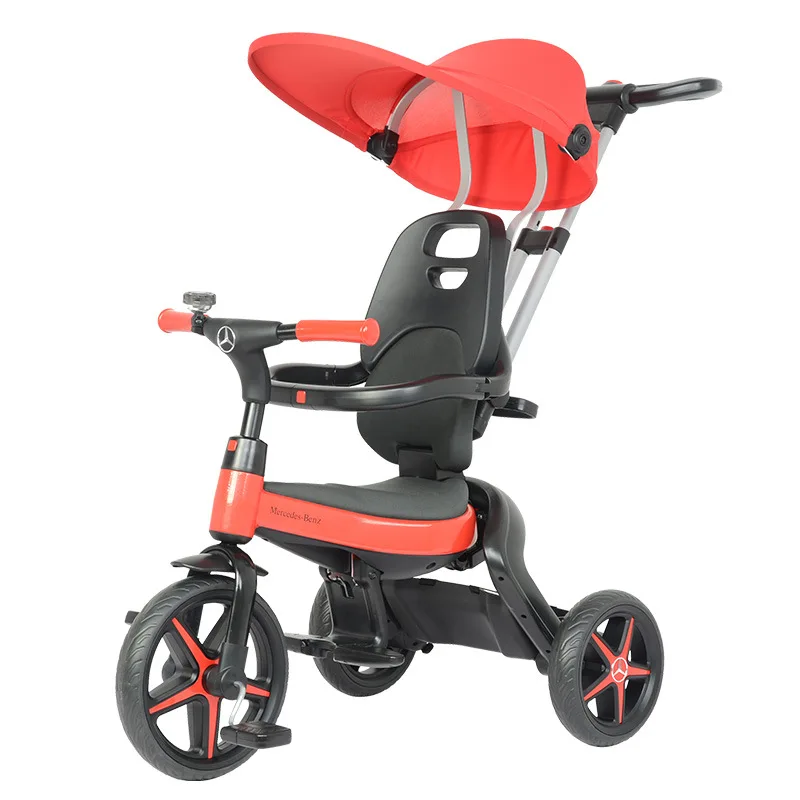 Mercedes-benz tricycles for children, pedal bicycles for children, foldable baby strollers enlarge