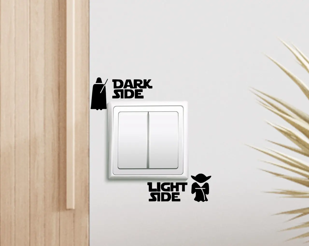 

Настенная Наклейка BK Home светильник Side/Dark Side-1