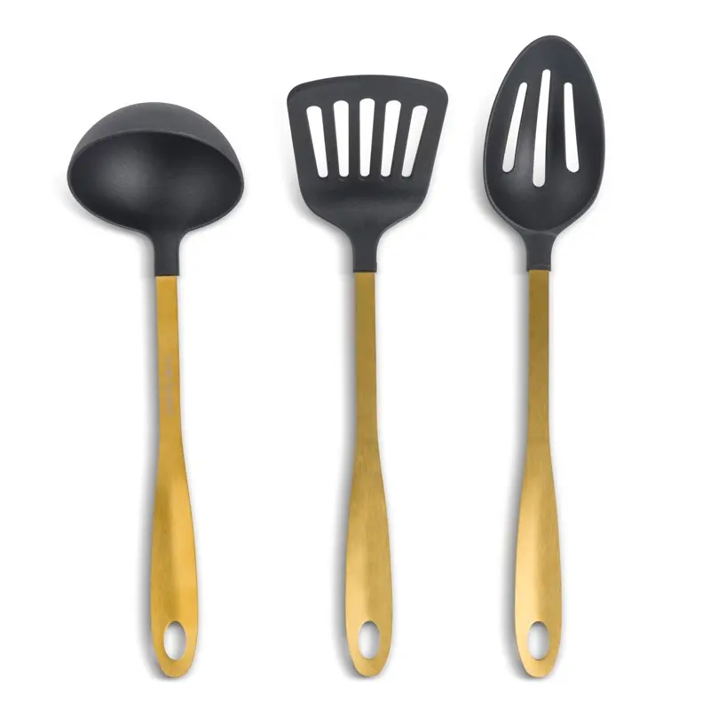 

Gold Kitchen Utensils, 3-Piece Set