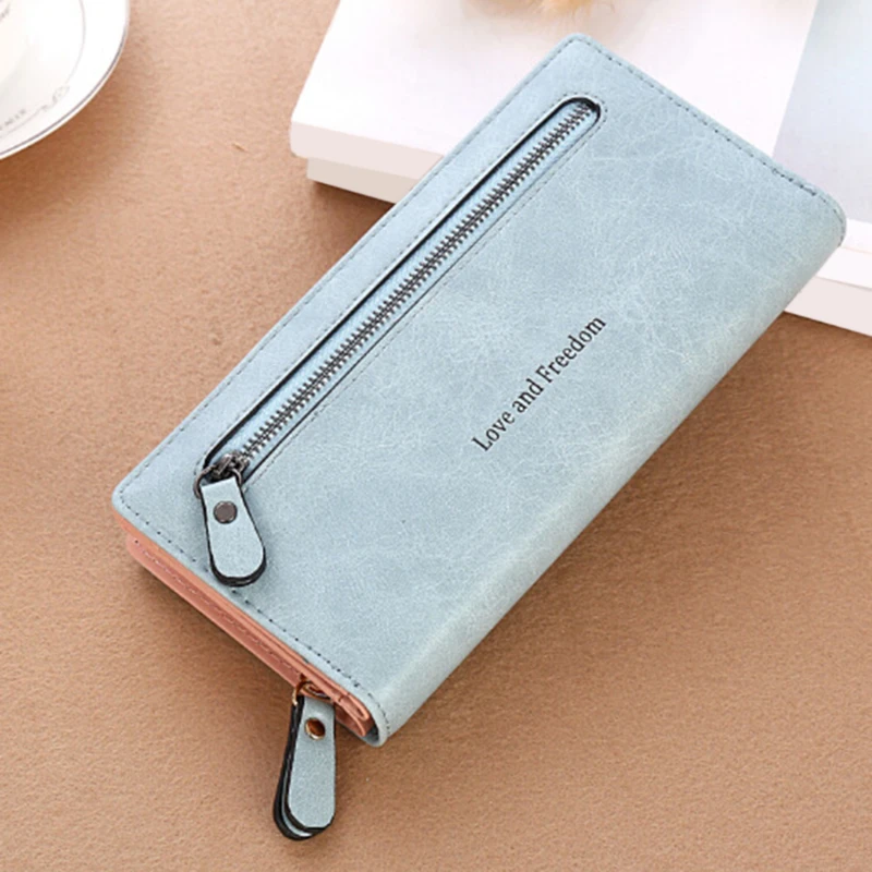 

Luxary Women Wallets Card Holder Fashion Lady Purses Handbags Money Coin Purse Woman Clutch Long Zipper Wallet Burse Bags Pocket