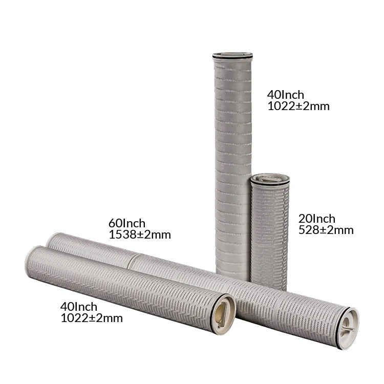 

Darlly Mill High Filtration Area Absolute High Flow Filter Cartridges RO System Water Treatment Machine Cartridges Filter