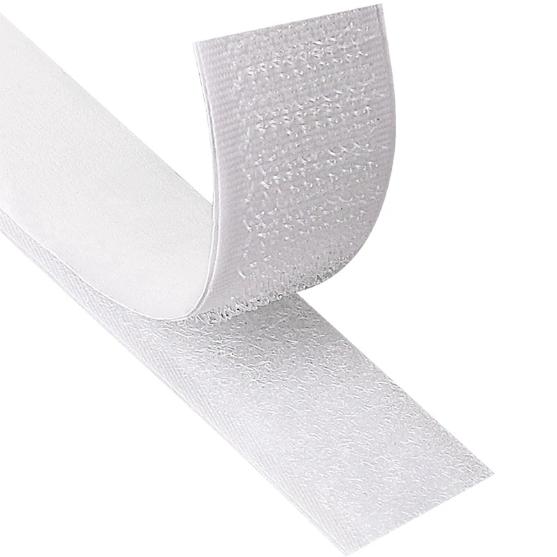 

8 Metres Extra Strong Double-Sided Adhesive Spare Parts With Buckle Fastener, 20 Mm Wide Self-Adhesive Pad