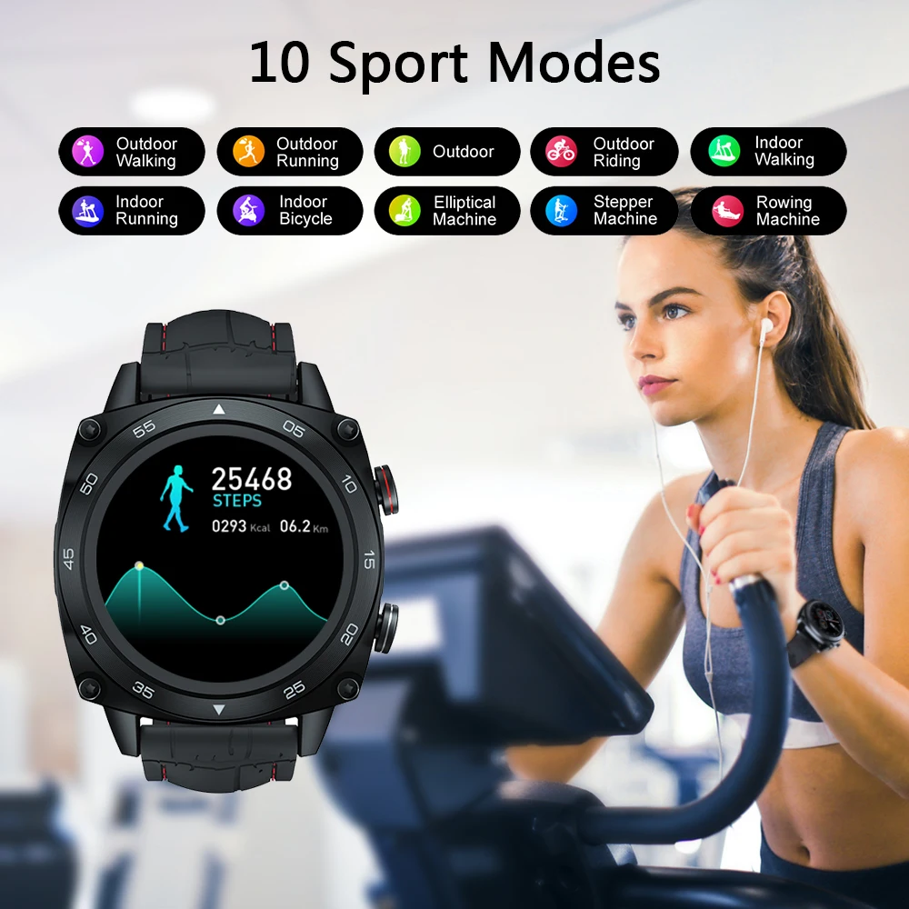 

SmartWatch Sport Heart Rate Sleep Monitor 5ATM Waterproof Touch Fitness Tracker Smart Watch for Men Women Android IOS