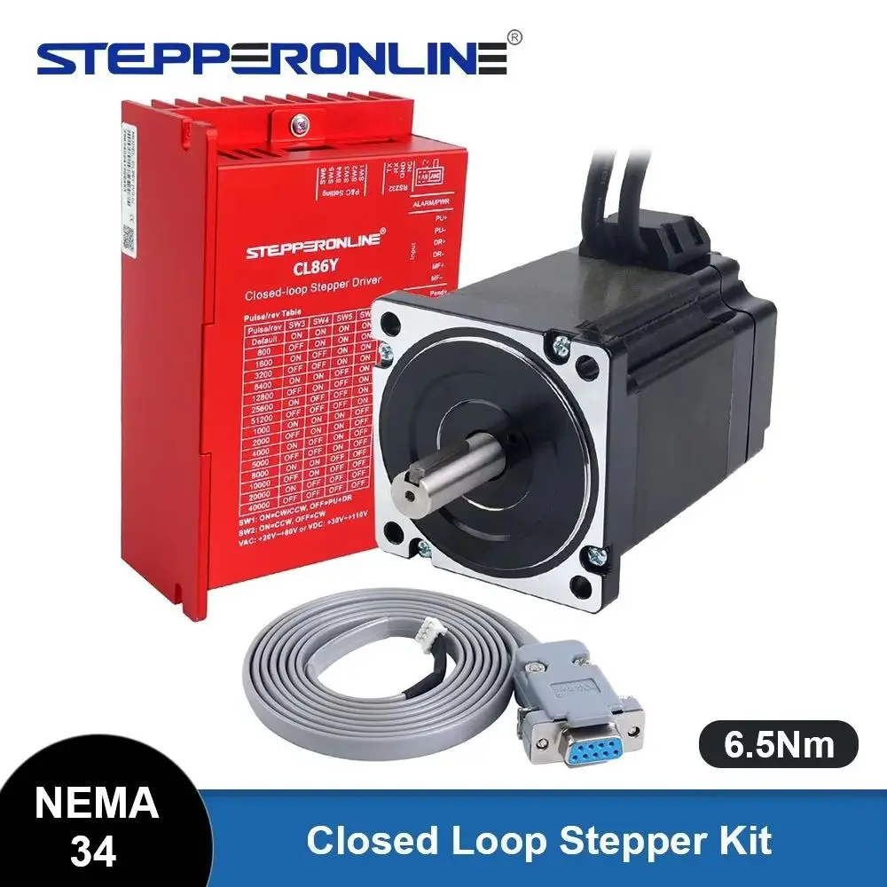 

STEPPERONLINE комплект драйверов шагового двигателя Nema 34 CL86Y V2.0