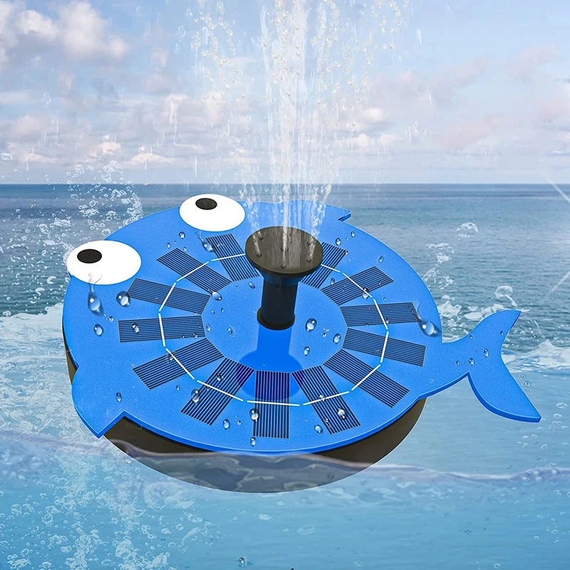 

1PC Solar Fountain Pump Solar Energy Storage Floating Fountain Solar Independent Bird Bath Floating Fountain For Garden Outdoor