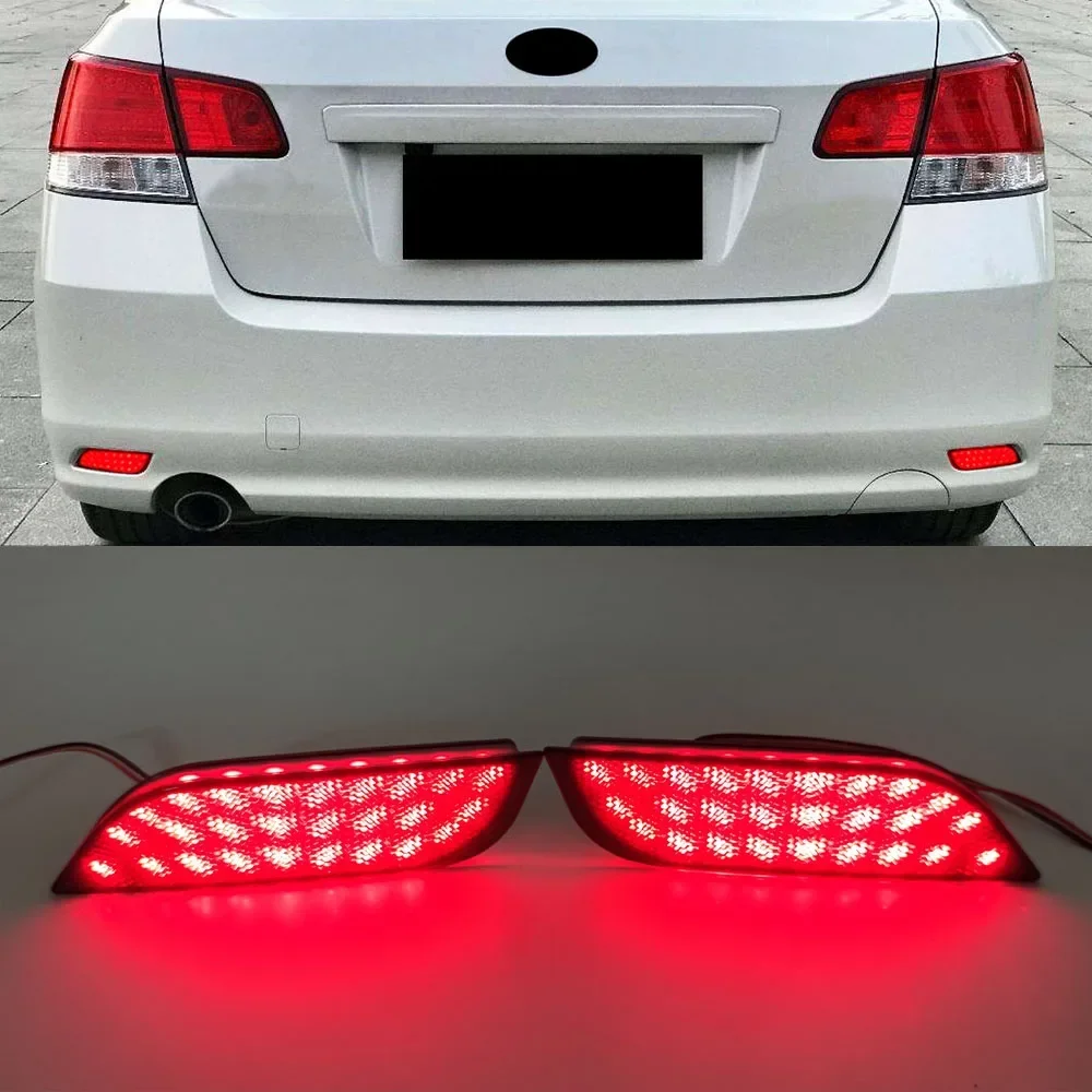 Новый! 2 шт. резервный задний фонарь заднего бампера светодиодный отражатель