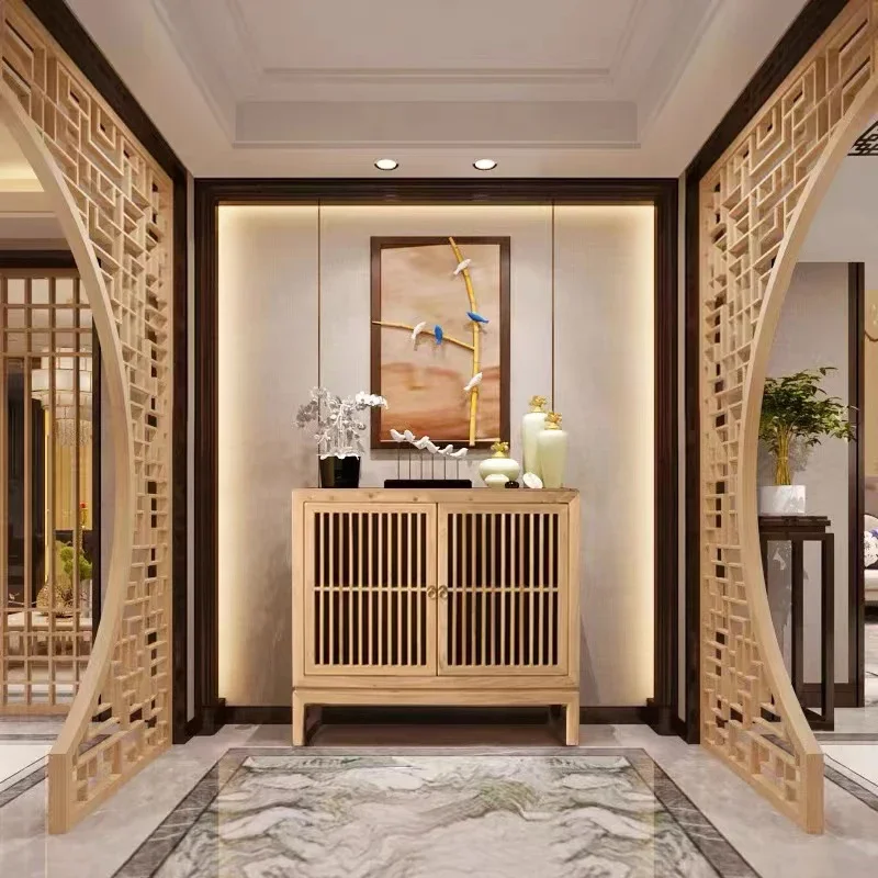 Кухонный буфет шкаф для гостиной стеклянный Боковой шкафчик хранения с