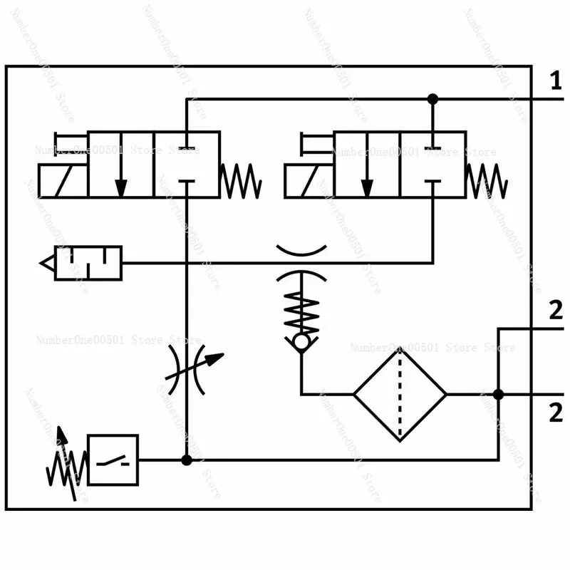 Вакуумный генератор VADMI-95-P Фильтр вакуумного переключателя обратный клапан