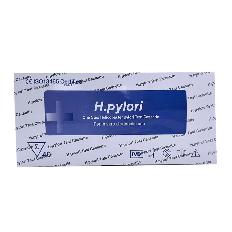 Фото Одноэтапный тест-кассета на антикедоны H. Pylori, тест на антикедоны Helicobacter Pylori, домашний экспресс-набор для быстрого выявления, IVD-тест для самостоятельного использования в домашних условиях. №2