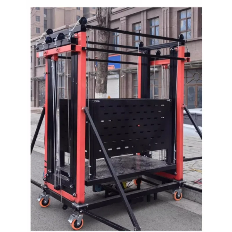 Электрические леса, мобильная автоматическая подъемная платформа, небольшой лифт, новый строительный подъемный складной (art.: 3920cce97fa9c) - 3920cce97fa9c
