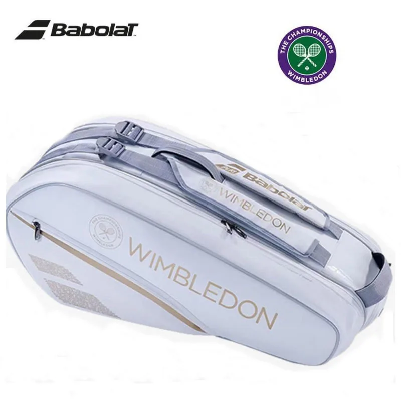 Professional Babolat Wimbledon Tennis Bag Genuine Pure Aero Rafa Wim Tennis Racquet Backpack Portable Squash Badminton Tenis Bag