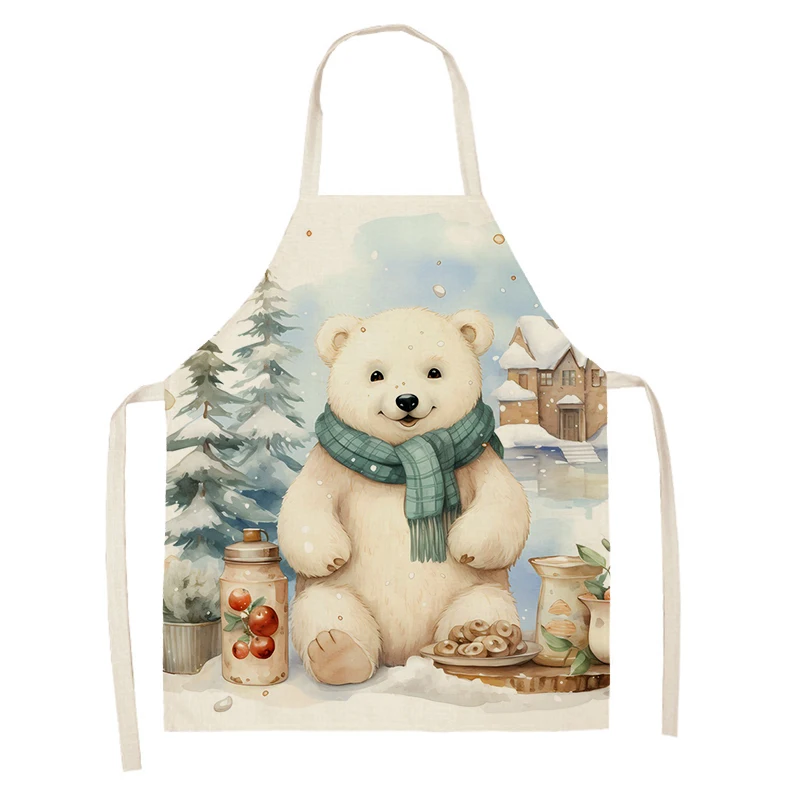 Кухонный Фартук для женщин льняной водонепроницаемый фартук мужчин и детей