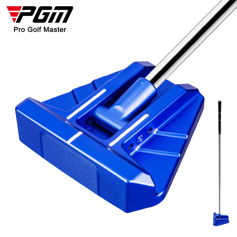 PGM Unisex Golf Clubs Putter Flat Push Stainless Steel Golf Clubs Reversible Handle Golf Putter Clubs with Cover for Training