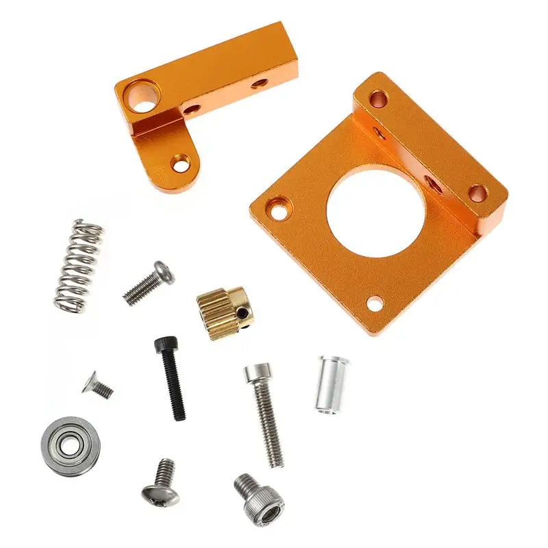 

Durable Extruder Aluminum Block MK8 Extruder Aluminum Block 3D Printer Accessory