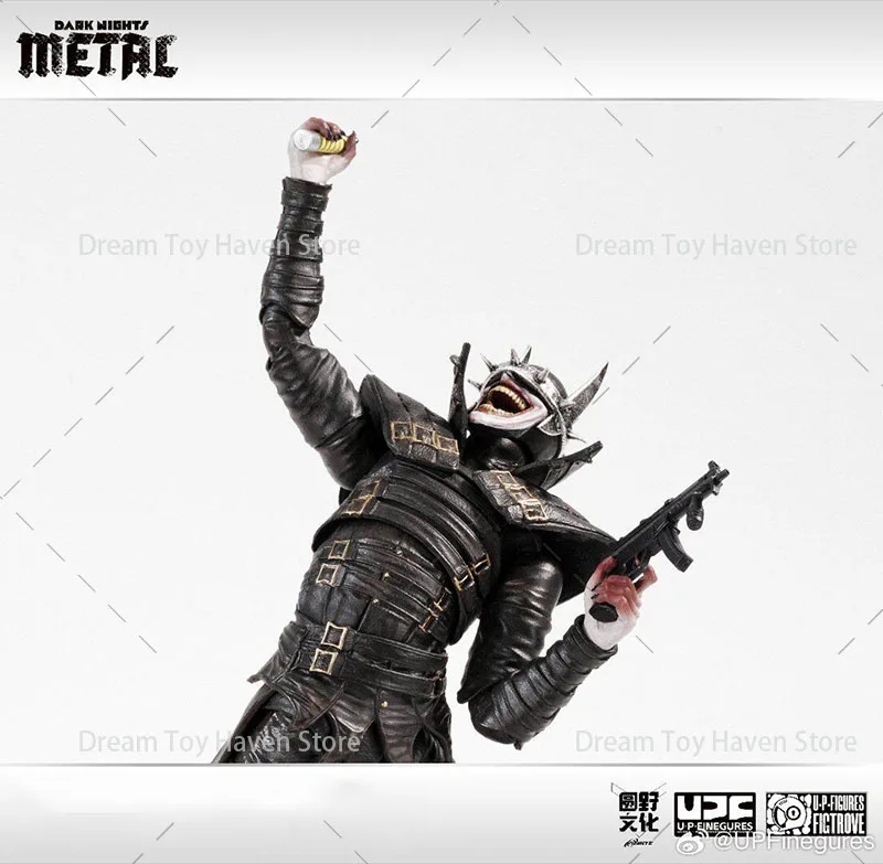 Фото Оригинальная фигурка солдата LPZZ в масштабе 1/12 ​ ​ Коллекционные фигурки Crazy Metal Dark Knight Laughing Bat, полный набор, 12 дюймов, модель-фигурка №4