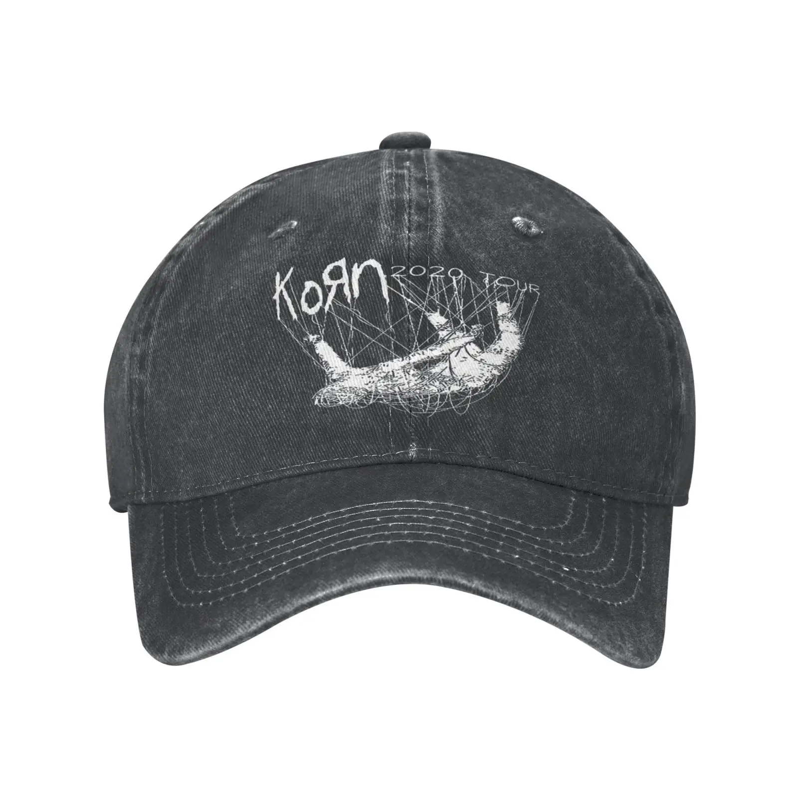 

Кепка Korn для мужчин и женщин, Кепка в стиле хип-хоп, летняя рыболовная Кепка, берет в ковбойском стиле, 2020