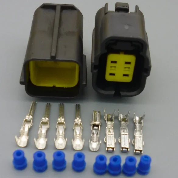 Worldgolden 4-контактный 1 8 мм женский и мужской автомобильный электрический разъем