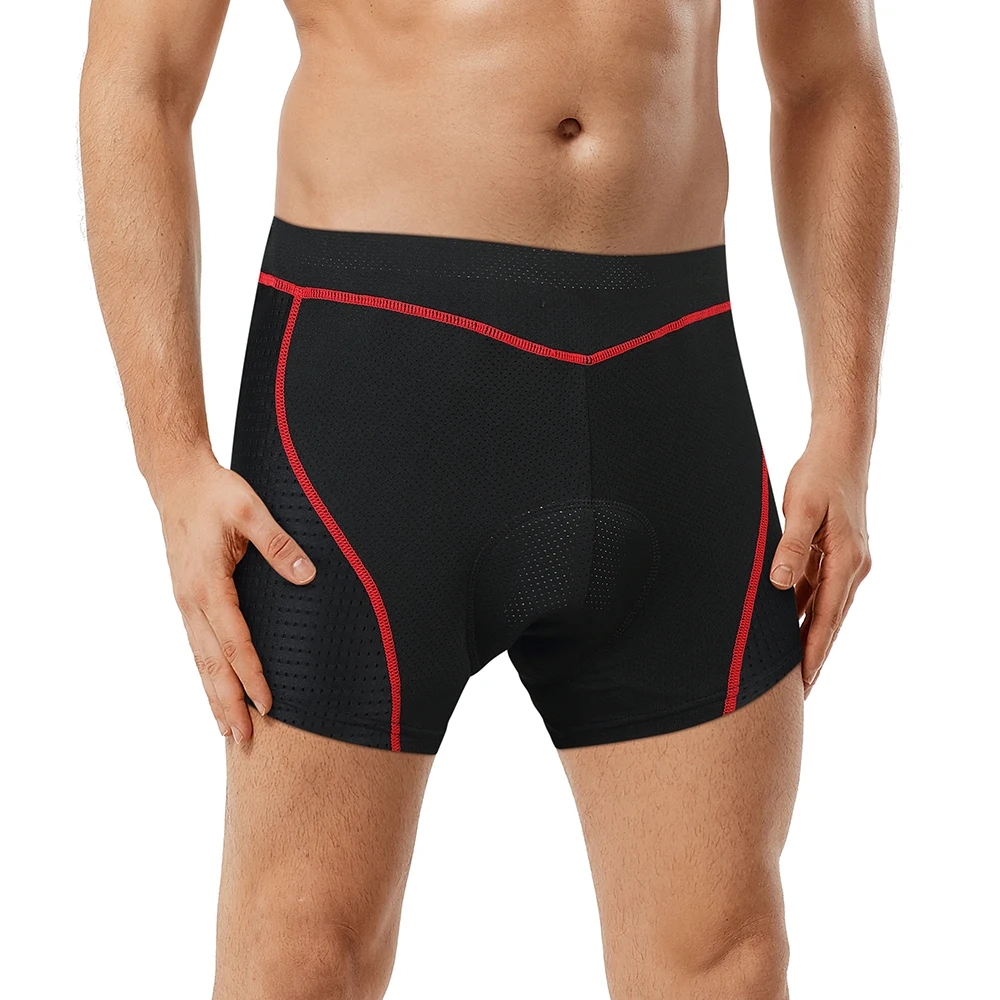 

WOSAWE Men's Breathable Cycling Shorts Cycling Underwear 5D Gel Pad Shockproof Bicycle Underpant MTB Road Bike Man Shorts