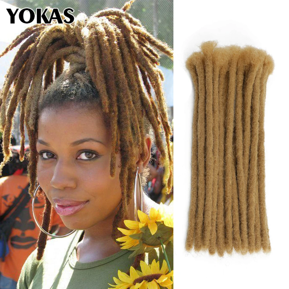 Crochet Dreadlocks Hair Extensions For Women African Style Dread Locks For Man Afro Curls Braid Kinky Afroloki Wlosy Synthetic