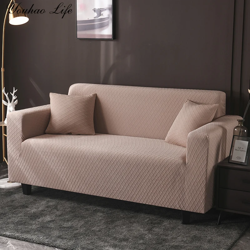 

Luxury Jacquard Sofa Cover Elastic for Living Room Chaise Longue L Shaped Universal 1 2 3 4 Seater Adjustable Modern High-end