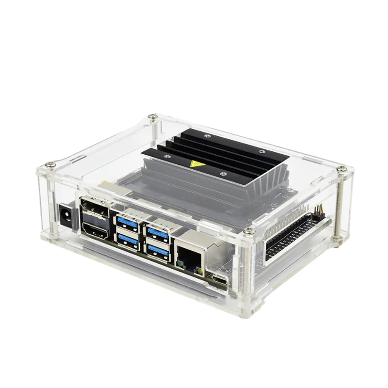 

Nvidia Jetson Nano Acrylic Case for Developer Kit 2GB B01 Transparent Box Shell Support Cooling Fan Jetson Nano Case B01 2GB