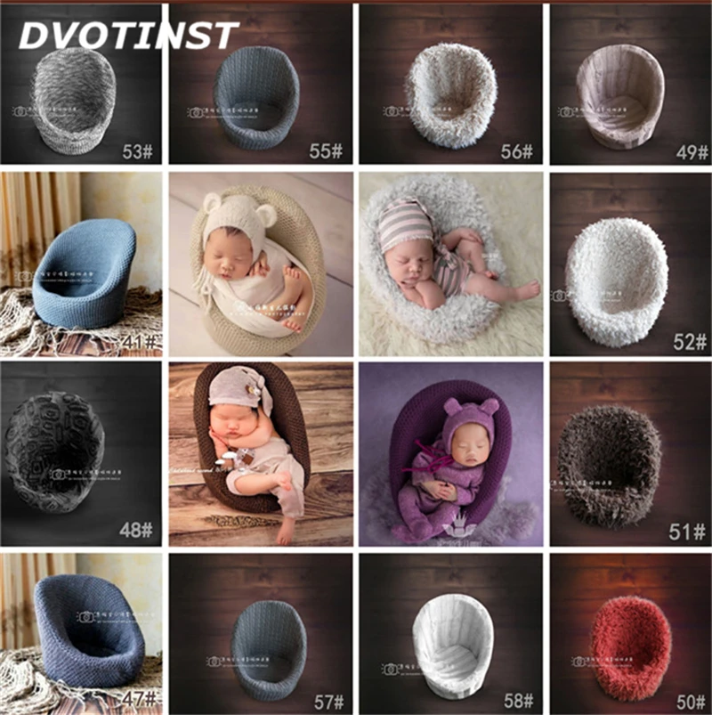 Dvotinst Newborn Baby Photography Props Posing Mini Sofa Chair Decoration Fotografia Accessories Infantil Studio Shooting Props