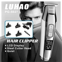 kemei hair trimmer for men shaver professional hair clipper rechargeable hair cutting machine barber accessories cut machin