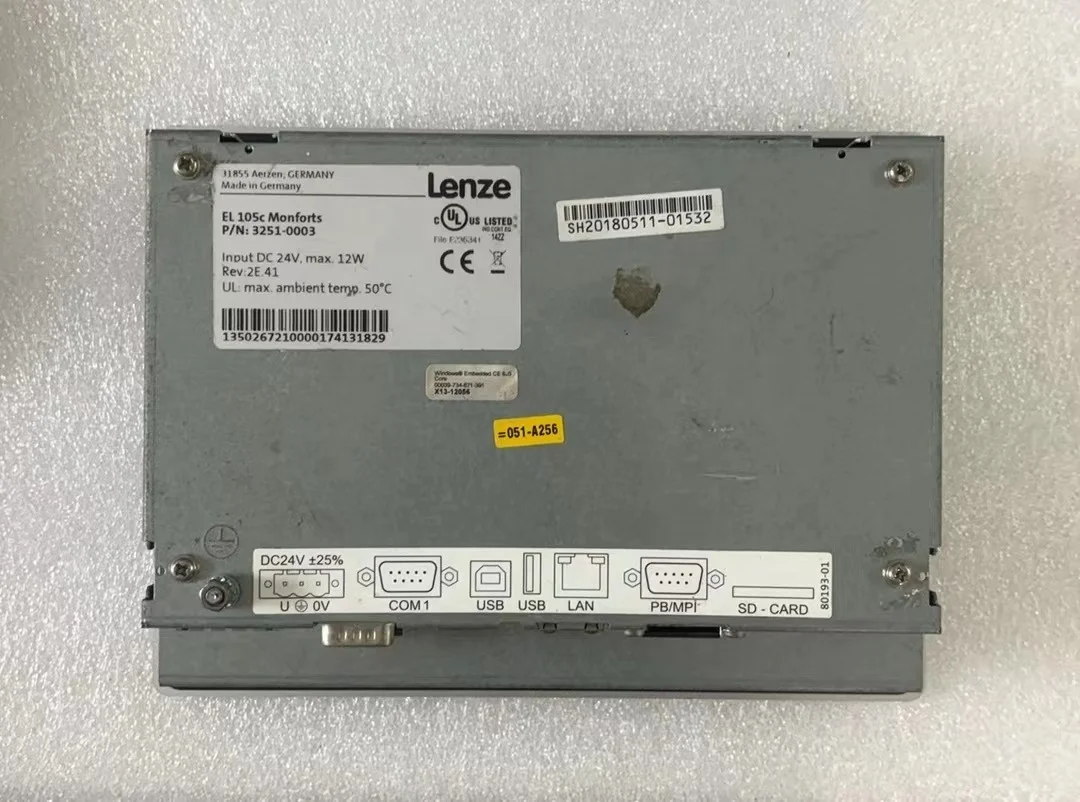 Фото 2025 Lenze EL 105m 105C Monforts EL 108 KSTG KELTH KOEP 34413.-6 TIV M 27513 TIV Промышленный компьютер с сенсорным экраном №4