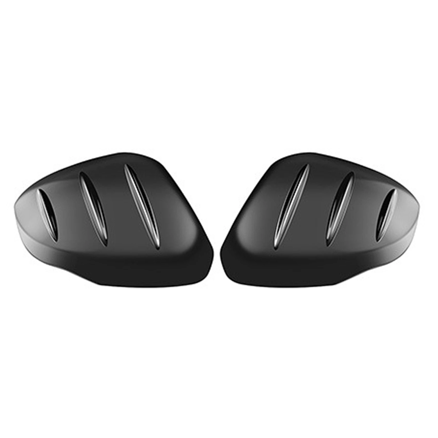 

Матовые черные чехлы для автомобильных зеркал заднего вида, обрезанная крышка бокового зеркала для Honda HRV HR-V Vezel 2021 2022