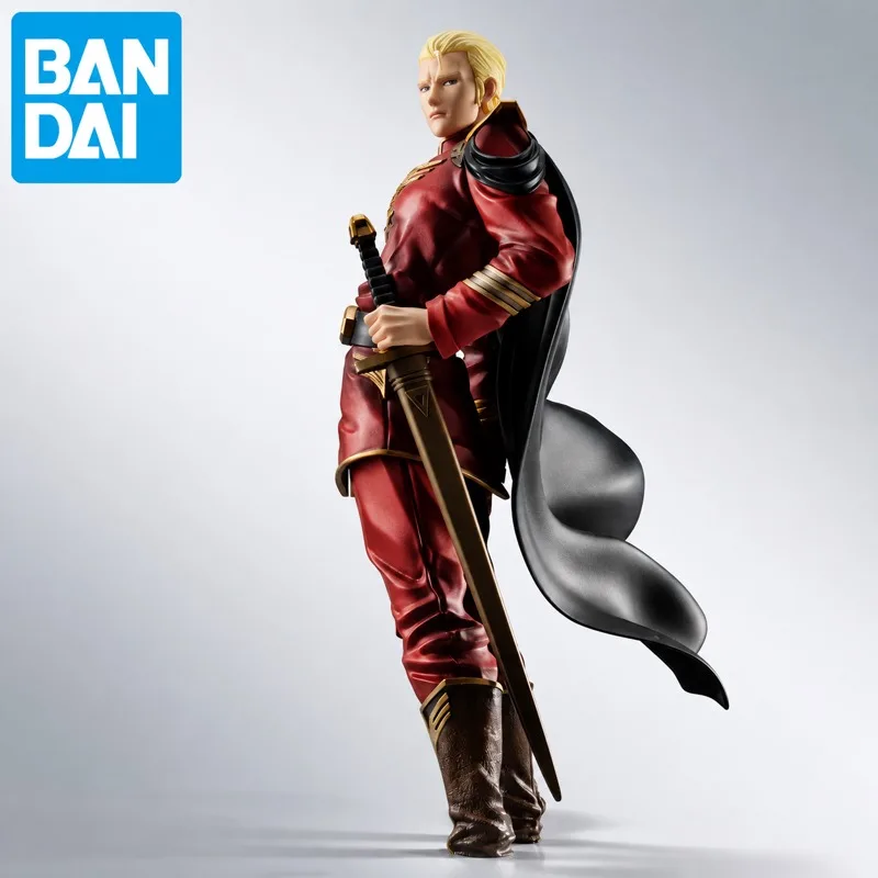 Фото В наличии: Оригинальная фигурка Bandai Spirits Gundam Char Aznable от Bandai, новая в коробке, игрушка с персонажами аниме. №2